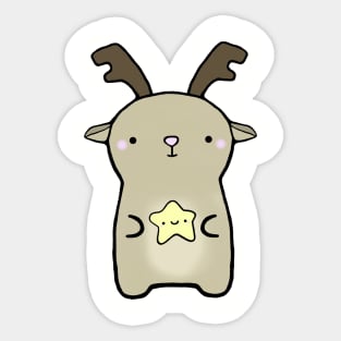 Olive The Other Reindeer Sticker